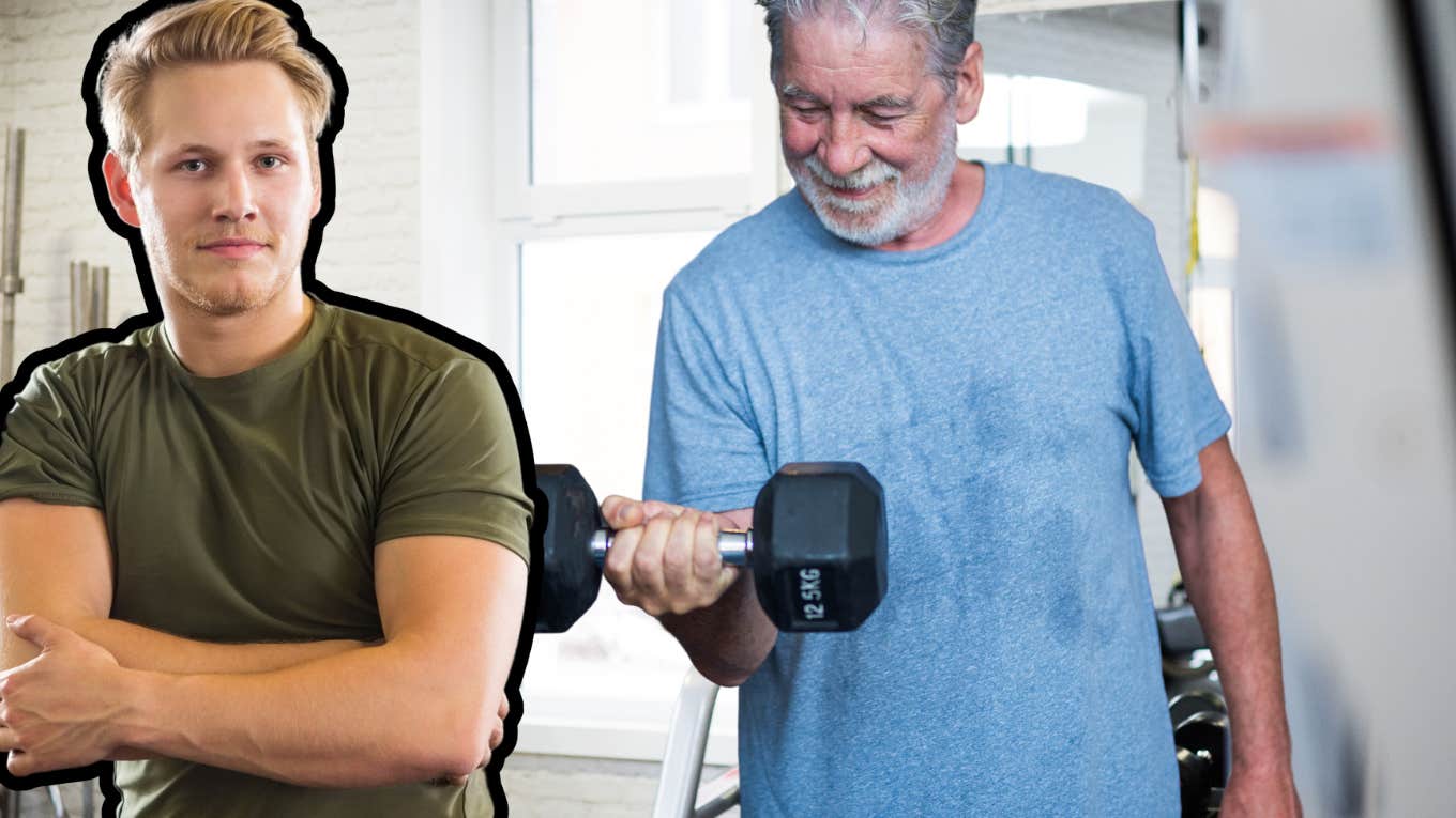 Fitness influencer discusses video of gym goers mocking an elderly person working out