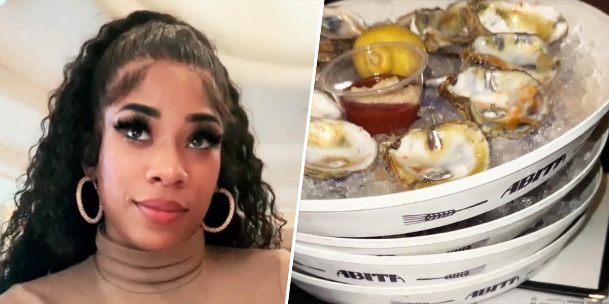 Woman says date ended after she ate 48 or more oysters, sparking debate